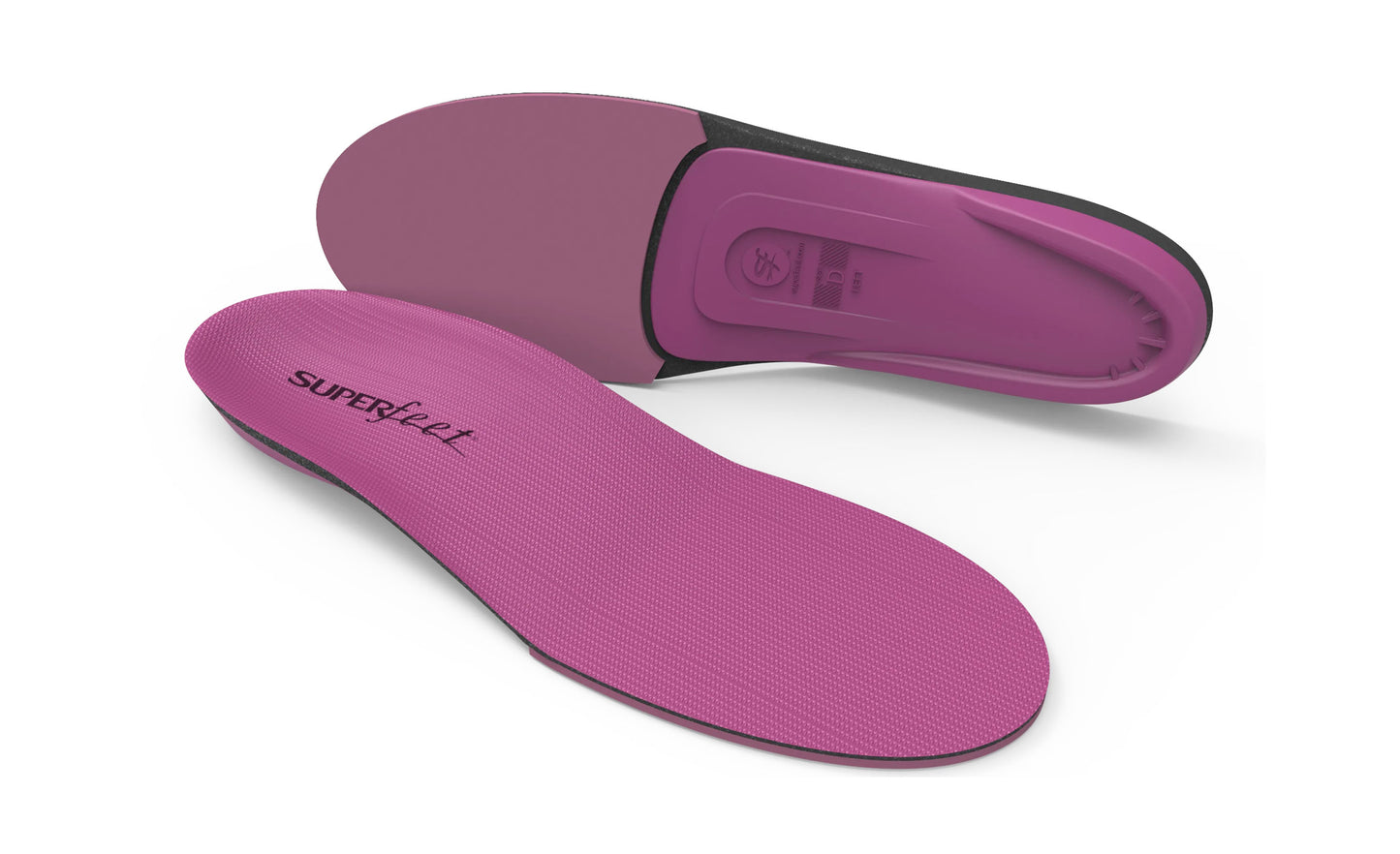 Pair of Superfeet All-Purpose Women's High Impact Support insoles