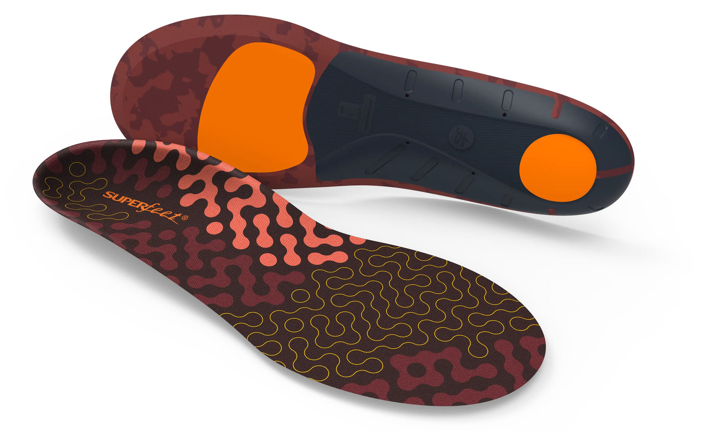 Pair of Superfeet Run Cushion Low Arch insoles