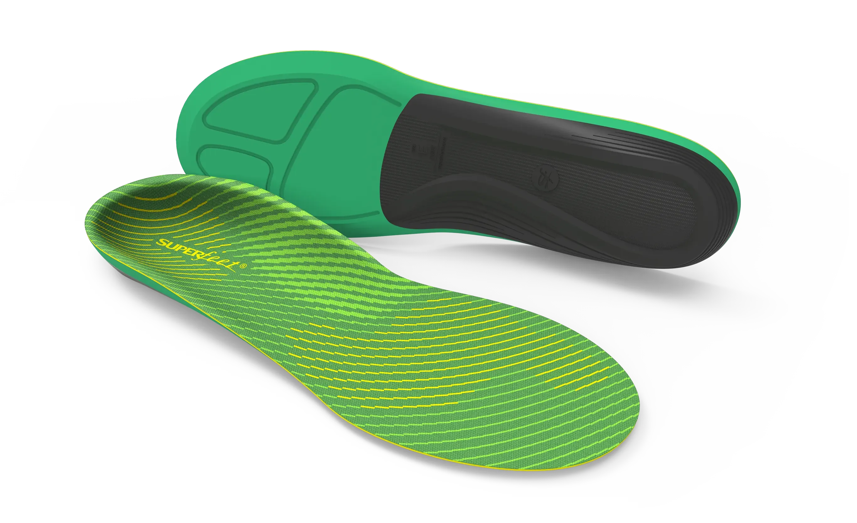 Pair of Superfeet Run Support High Arch insoles