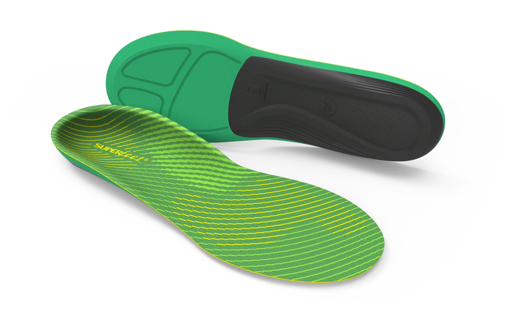 Pair of Superfeet Run Support High Arch insoles