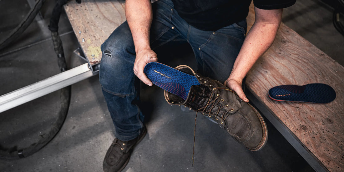Work Boot Insoles That Fight Fatigue, Even on Concrete Floors