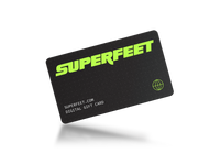 Superfeet digital gift card on a white background