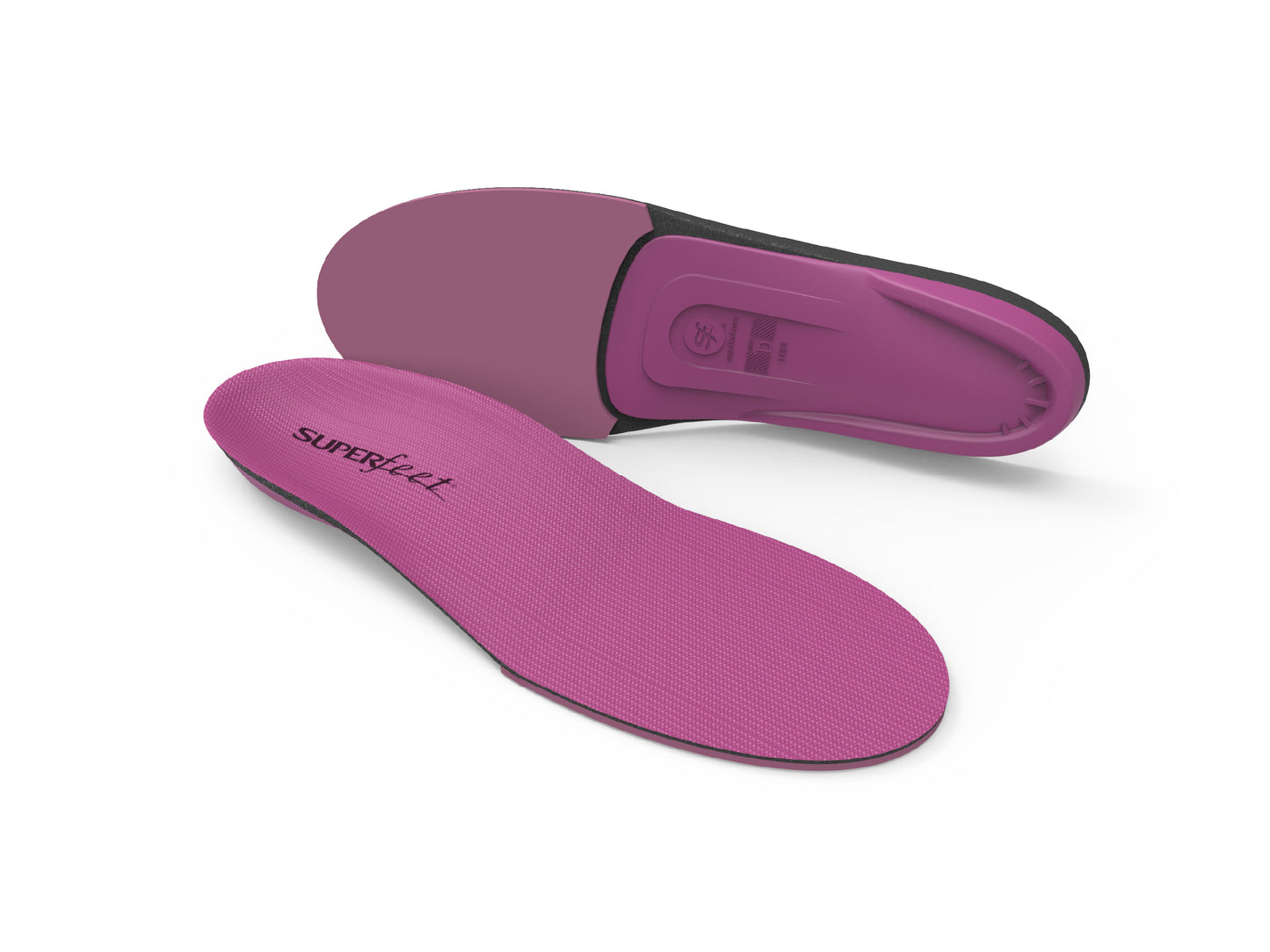 Pair of Superfeet All-Purpose Women's High Impact Support insoles
