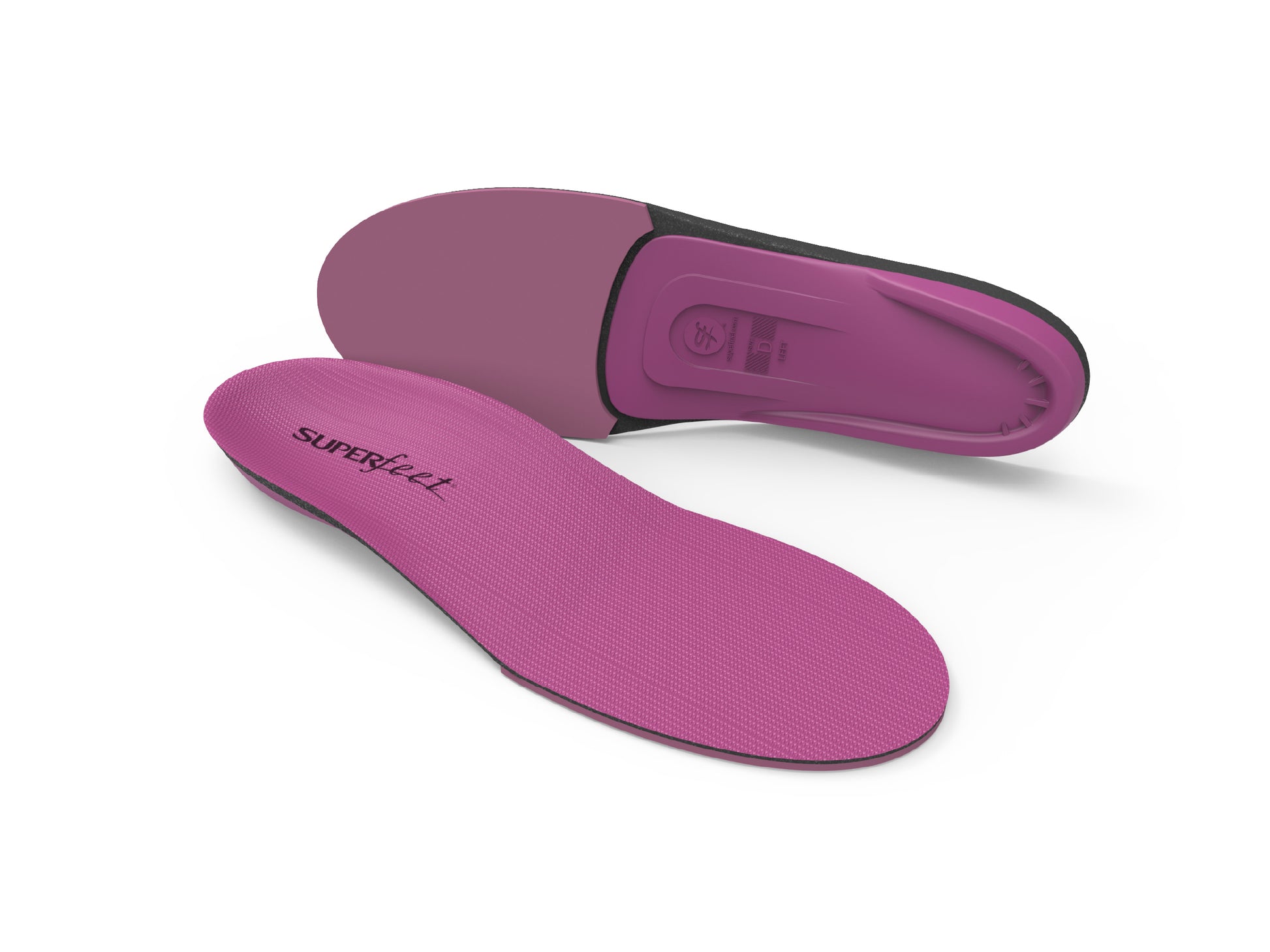 Pair of Superfeet All-Purpose Women's High Impact Support insoles
