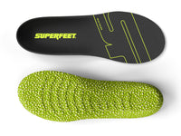 Superfeet's Run Pacer Insole against a white background. 