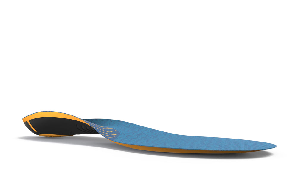 Superfeet's Work Slim-Fit Cushion Insole against a white background. 