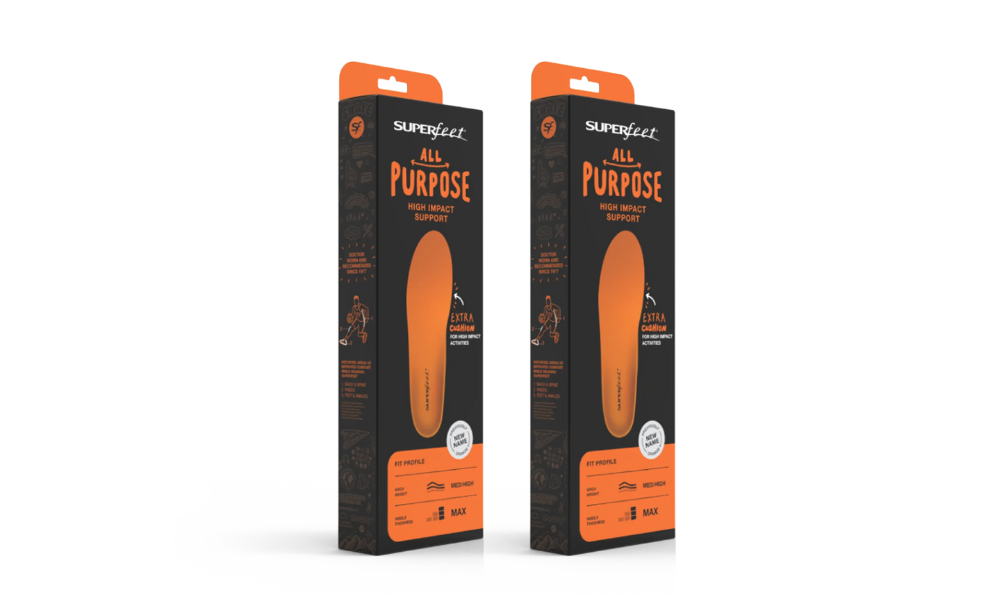 All-Purpose High Impact Support 2-Pack