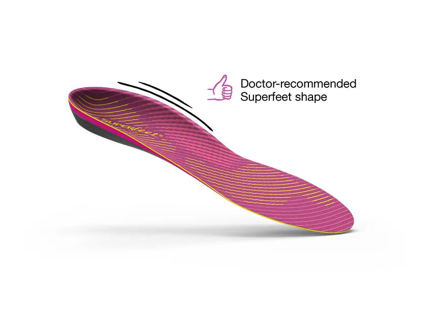 SUPERfeet RUN Comfort Women’sC230-250 Run Women's Support: Women's Running Insoles For Long