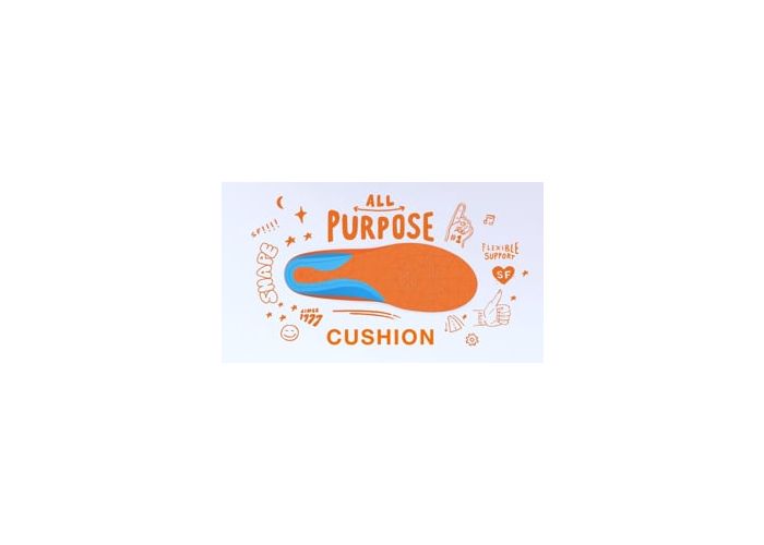 All-Purpose Cushion: Cushioned Insoles for Sports & Everyday Use