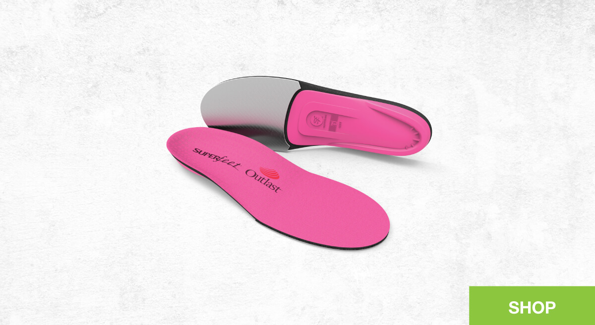 Adventure with Superfeet - HOTPINK insoles