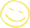 Hand drawn smiley face icon
