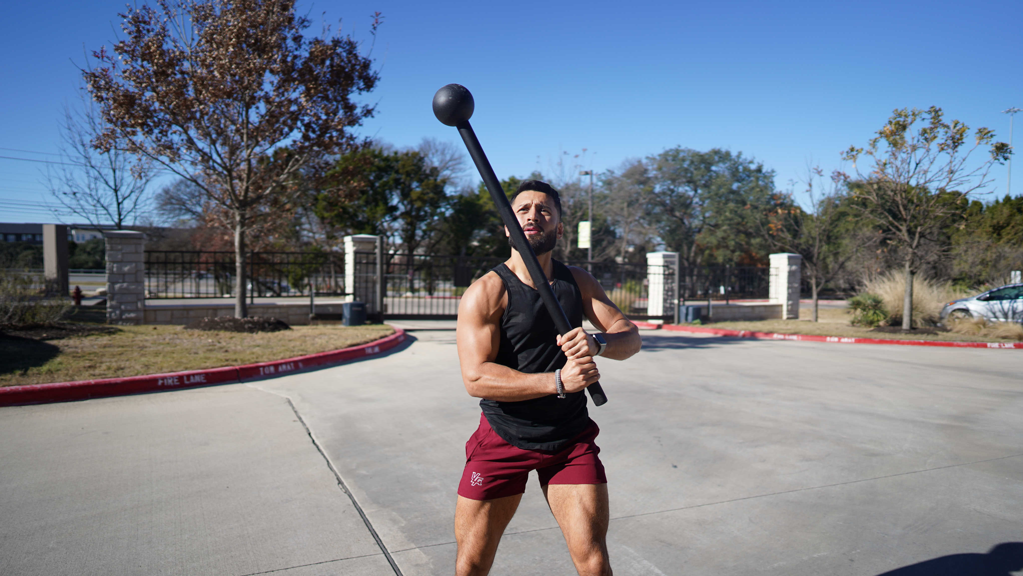 The steel mace is an unconventional tool to get an extraordinary workout