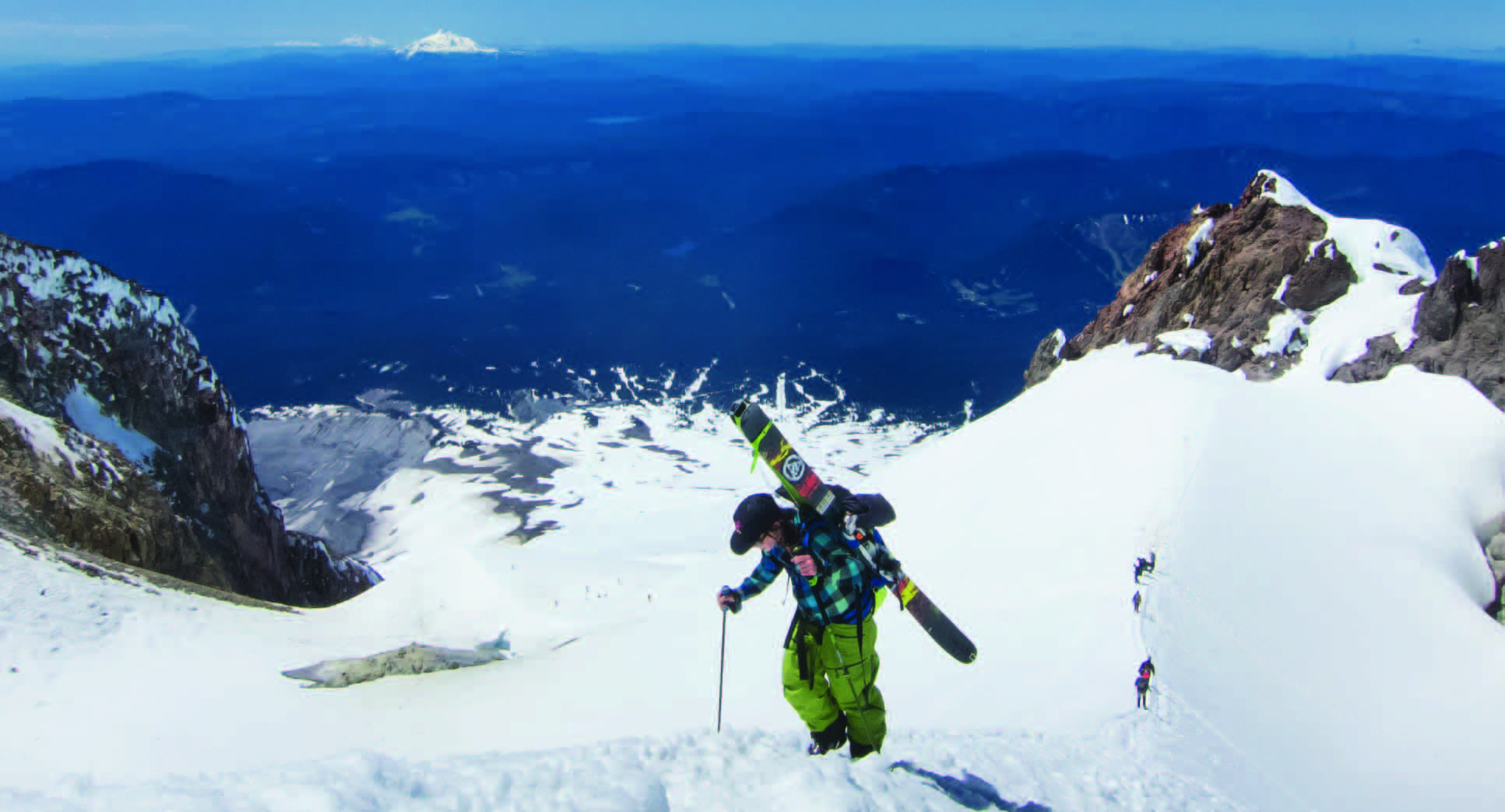 Earn your turns and epic mountain views