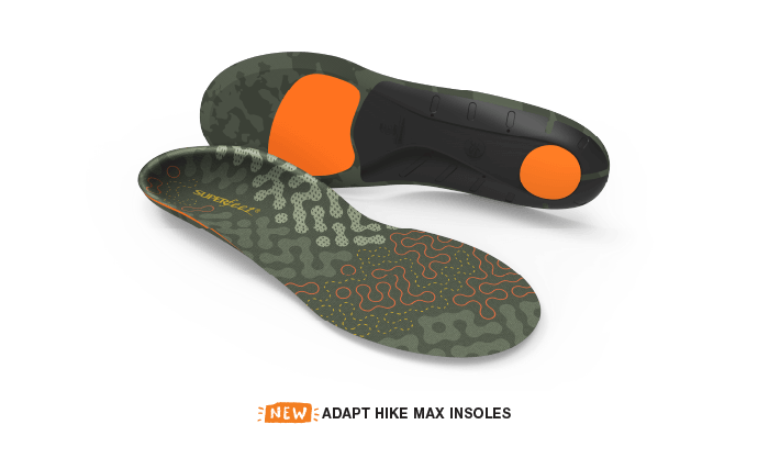Rendering of all-new Superfeet ADAPT Hike Max Insoles