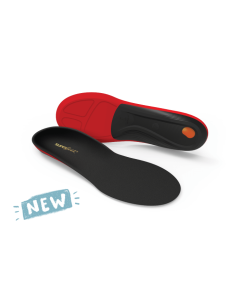 Pair of Superfeet WINTER Comfort Insole with graphic overlay that says "NEW"